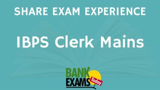  IBPS Clerk Mains