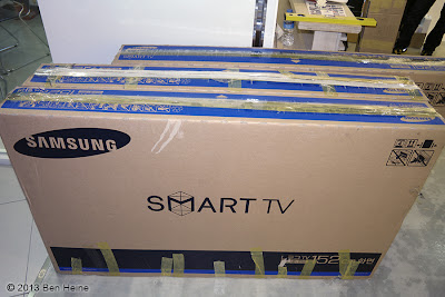 Samsung Smart Televisions - Cartons d'emballages