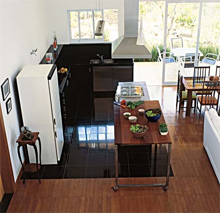 cozinha americana decoração