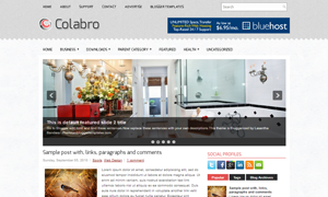 Colabro Blogger Template Colabro Blogger Template