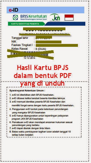 Kartu BPJS Kesehatan e-ID