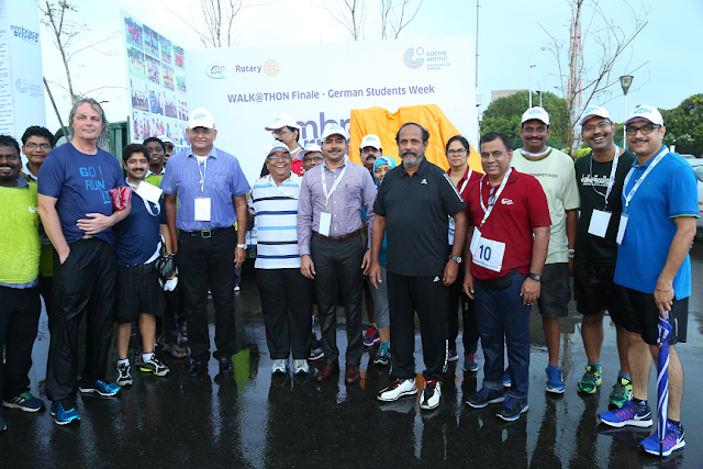 “Water Walkathon” 4500 Students participate in spite of inclement weather “Water Walkathon” 4500 Students participate in spite of inclement weather