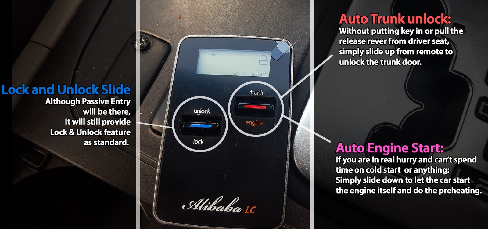 HYUNDAI IX35 Push Button Engine Ignition Start & Keyless Entry