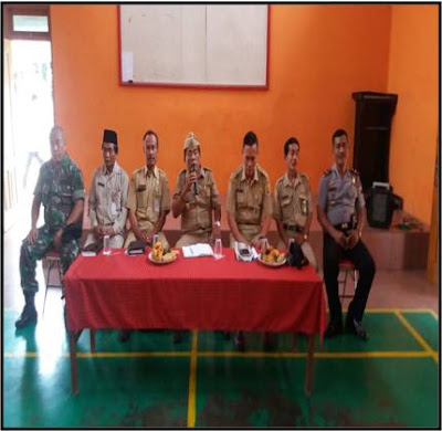 BABINSA KANDANGSAPI HADIRI VERIFIKASI STOP BABS ( BUANG AIR BESAR SEMBARANGAN )