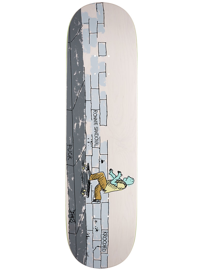 Street Skate Kings Krooked Skateboards Artist Series Skateboard Decks