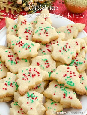 Christmas Shortbread Cookies - The Healthy Cake Recipes