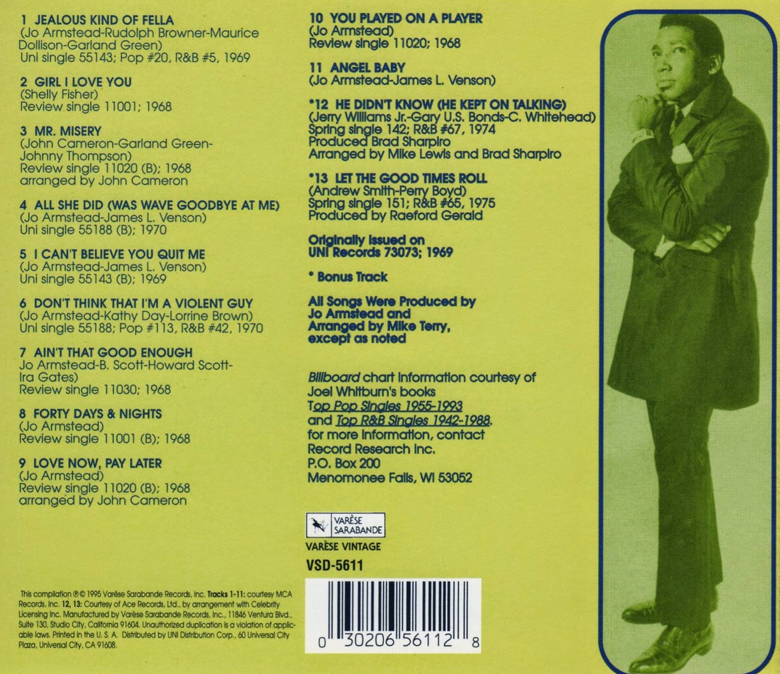 Doo Wop n Soul Oldies Garland Green