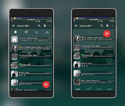Download BBM Transparent Plus v2.11.0.18 Apk nama