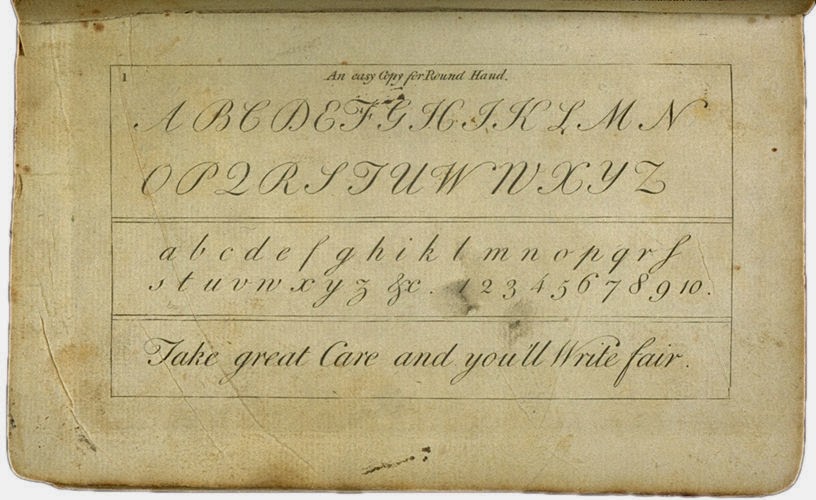 writing in 18th century style