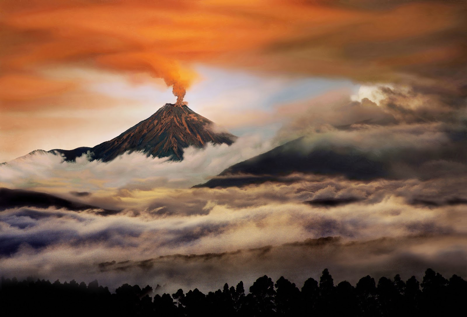 Наивысший вулкан северной америки. Вулкан Тунгурауа. Извержения вулканов в Южной Америке. Южная Америка вулкан Тунгурауа. Действующий Эквадорский вулкан Тунгурауа.