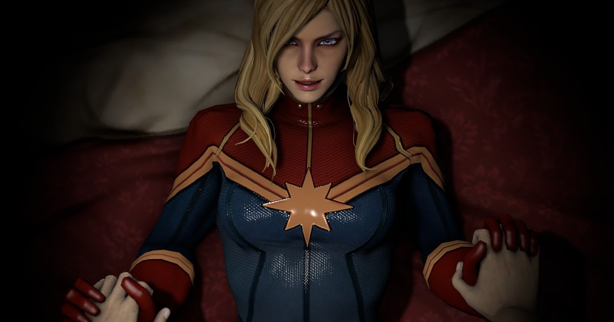 3D POV PORN: Captain Marvel 3D POV fuck