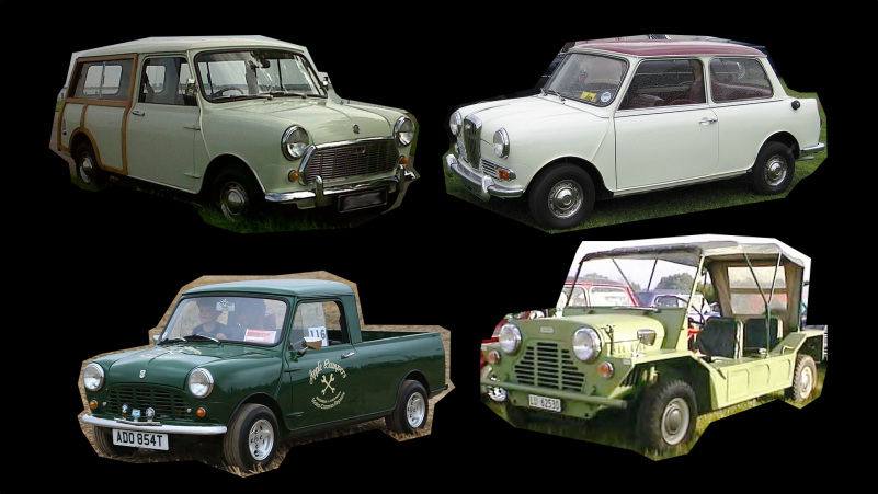 Morris Mini Austin Seven Mini Cooper Mobil Motor Lama