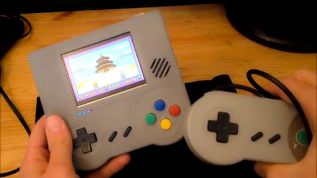 Build your own handheld game console that will emulate all your childhood video games!