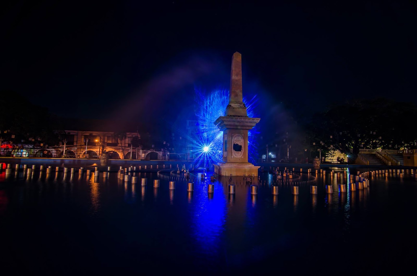 Vigan City Plaza Salcedo Fountain Laser Lights Vigan City Plaza Salcedo Fountain Laser Lights