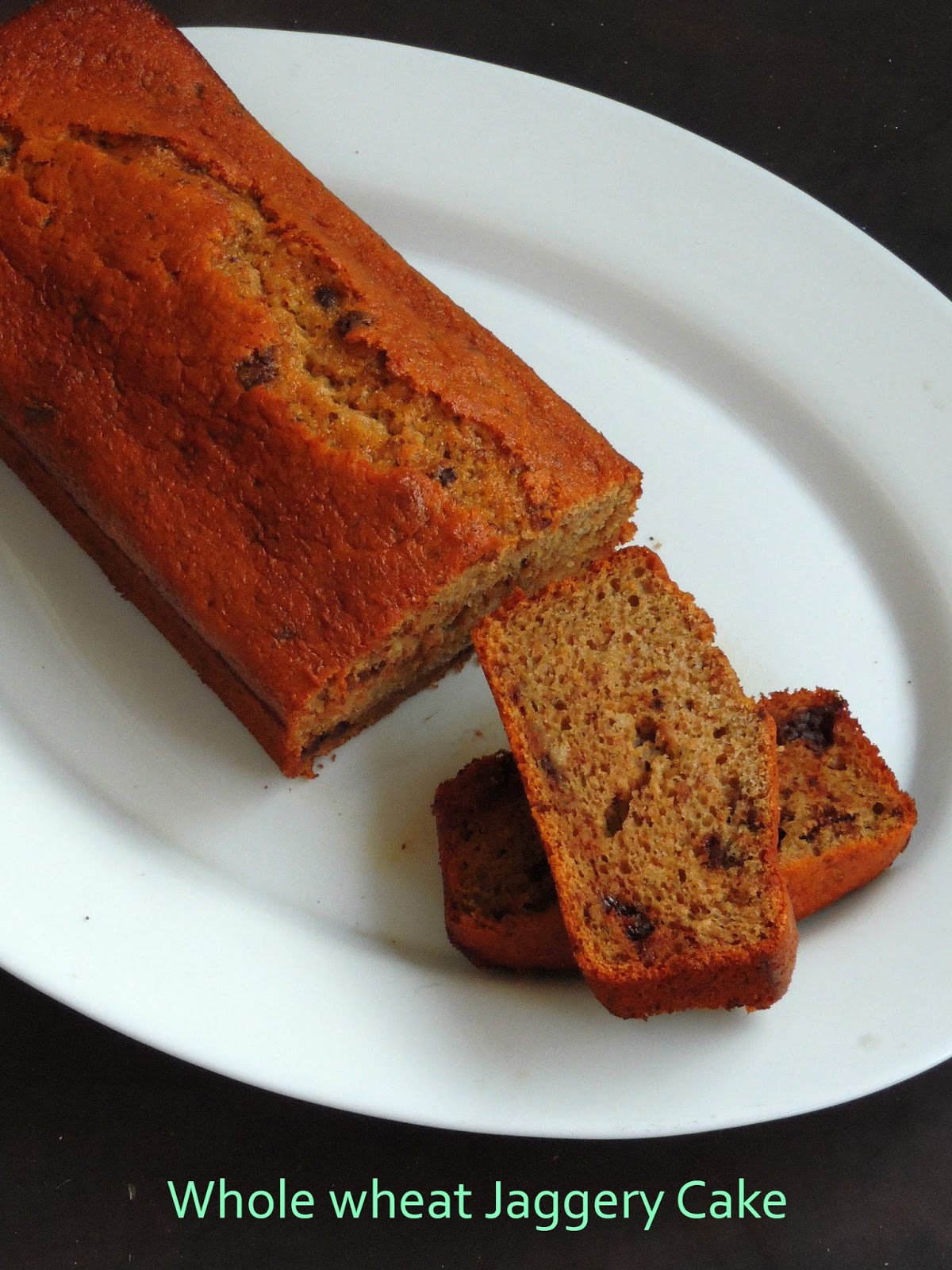 Whole Wheat Jaggery Cake Cook N Click