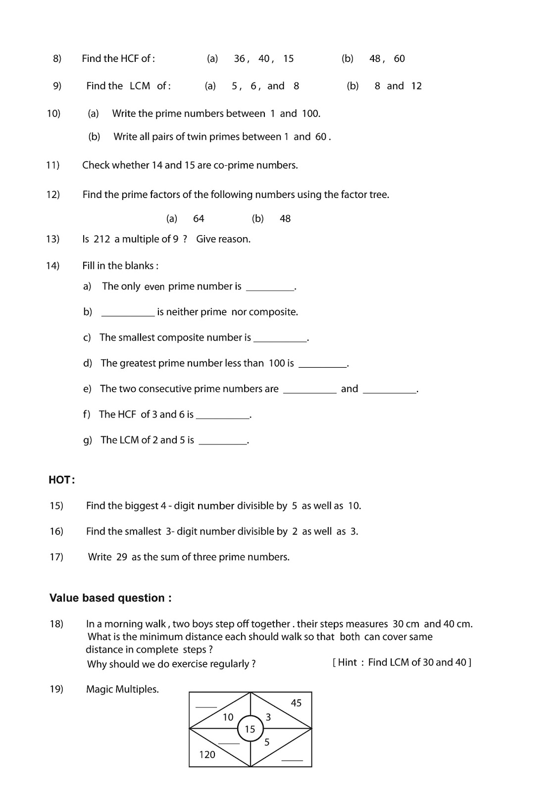 worksheet Prime And Composite Worksheet workbooks prime or composite worksheets free printable lathika shaj mathematics worksheets