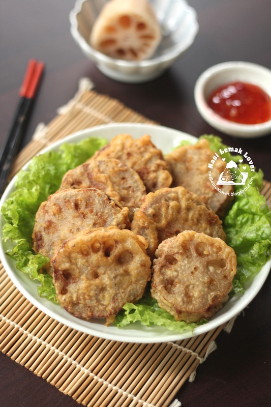 Nasi Lemak Lover Tempura Stuffed Lotus Root 炸莲藕盒