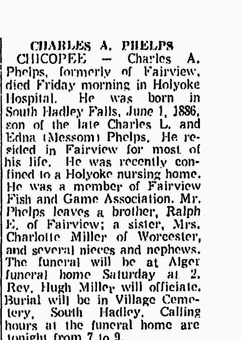 AnceStory Archives South Hadley MA