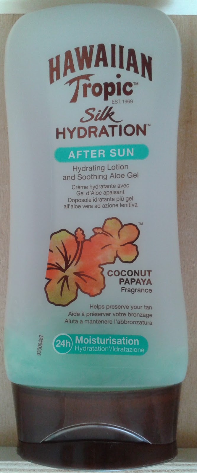 Eikokurkuma Hawaiian Tropic Silk Hydration, After Sun, CoconutPapaya