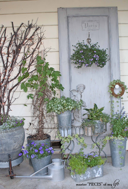 French Style Container Garden French Style Container Garden