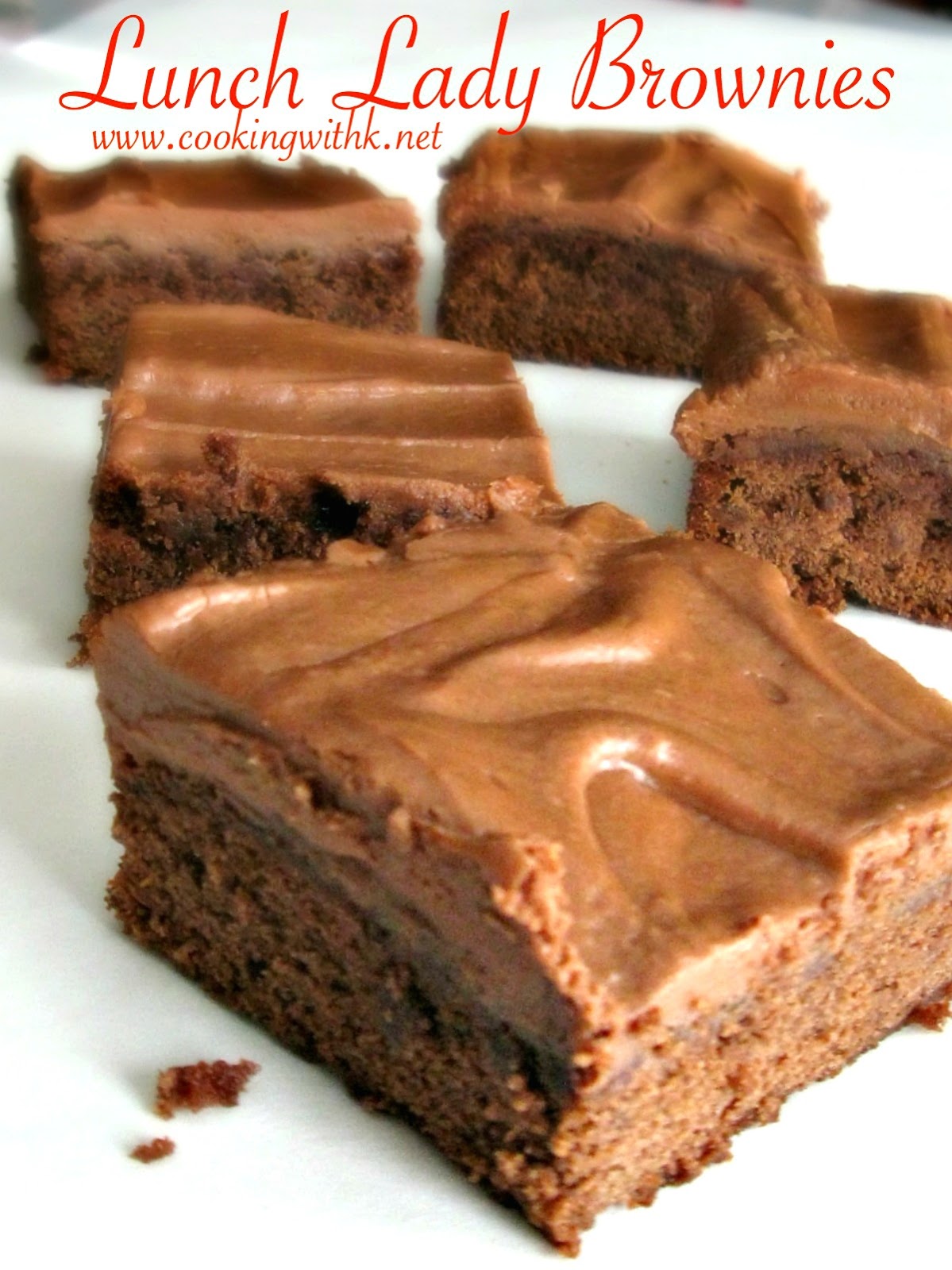 Lunch Lady Brownies