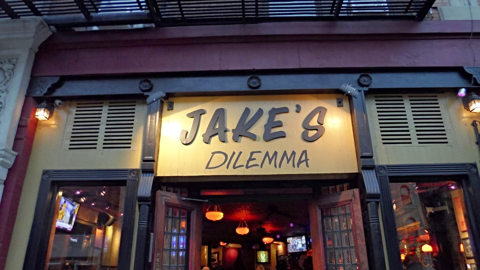 Amusebouches Jake's Dilemma