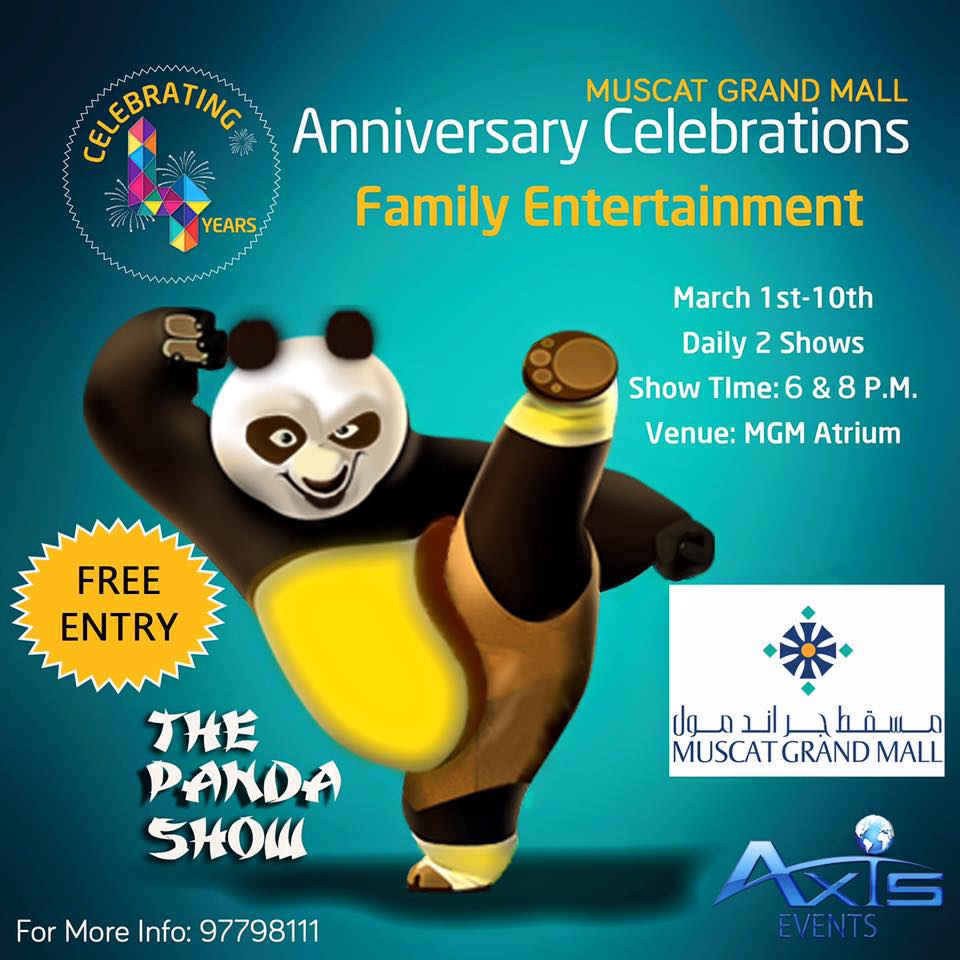 Amazing Oman The Panda Show in Muscat