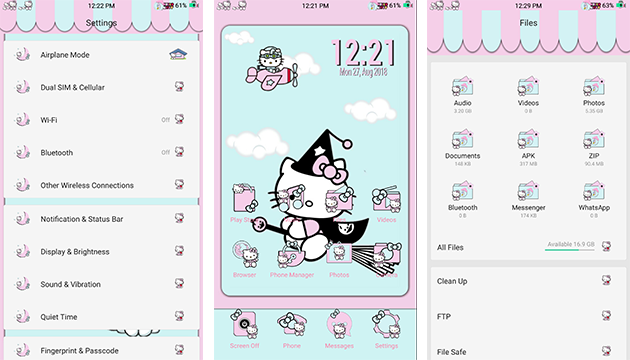 Oppo Theme: Hello Kitty Pink Theme