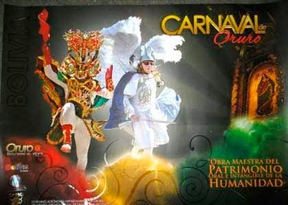 12 diseños compiten por ser la imagen del Carnaval de Oruro 2015