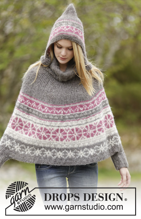 poncho oppskrift norsk gratis