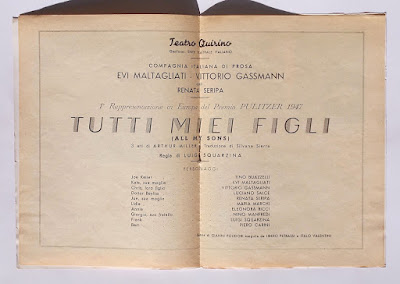 Compagnia Maltagliati-Gassmann: programma teatrale con autografi Compagnia Maltagliati-Gassmann: programma teatrale con autografi - collezionismo - annunci