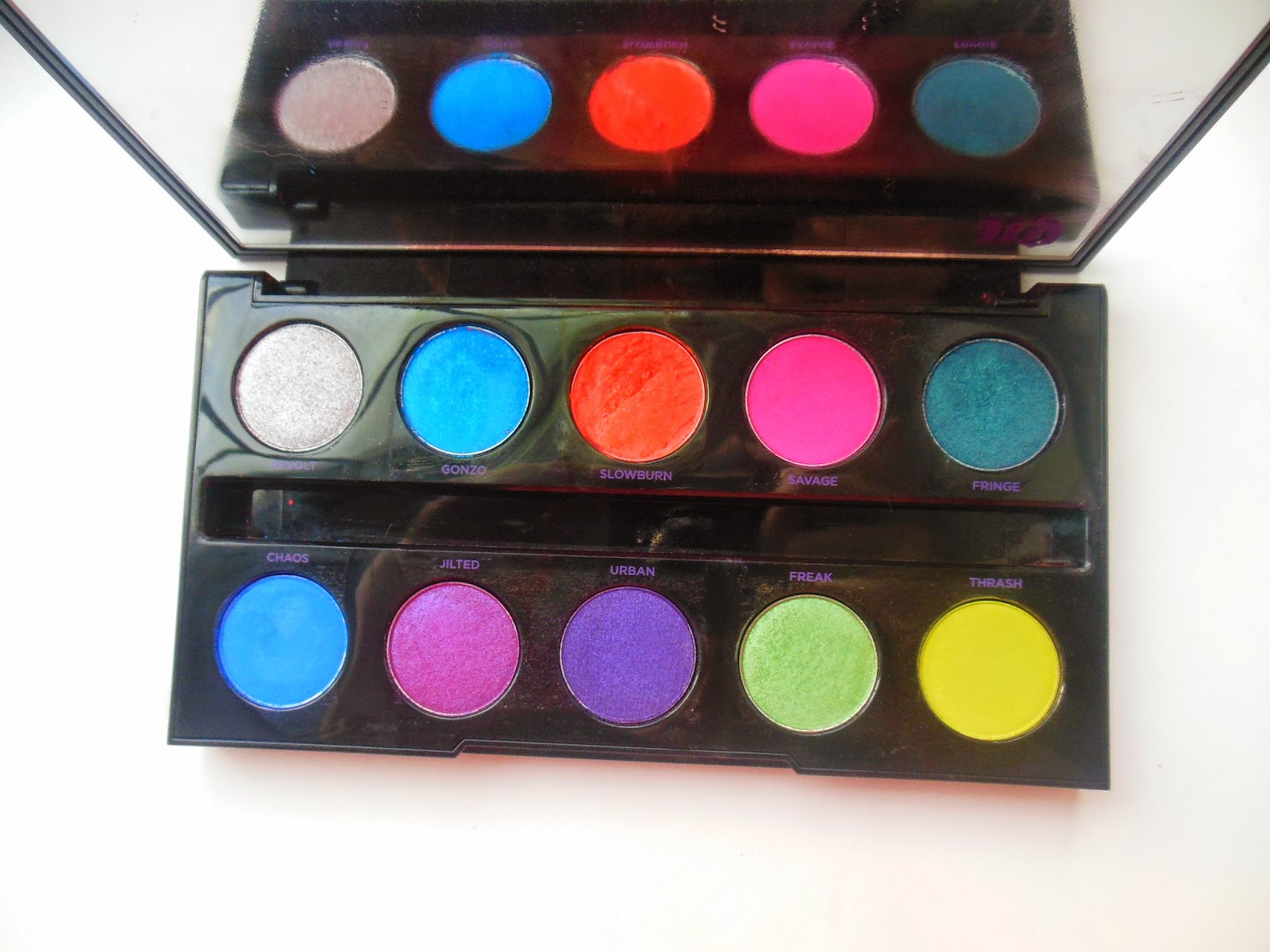 Three Wearable Electric Looks Urban Decay Electric Palette Images, Photos, Reviews