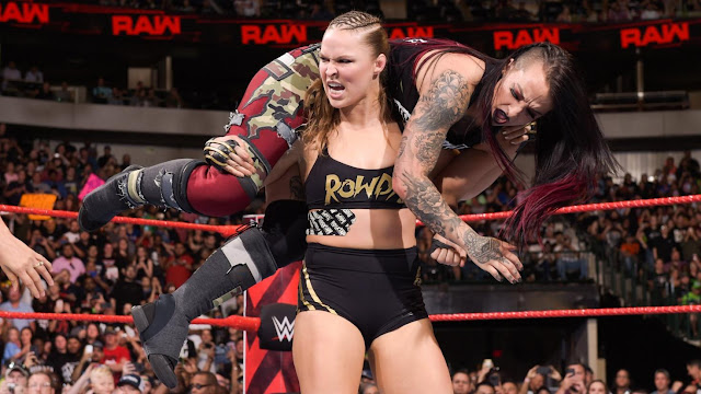 The Riott Squad attacked Raw Women’s Champion Ronda Rousey