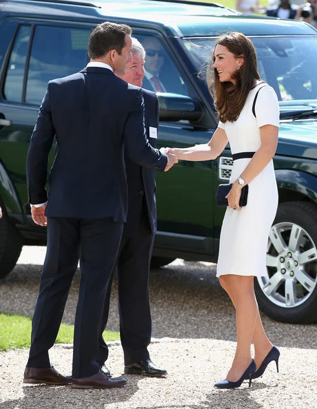 Kate Middleton visited the National Maritime Museum in Greenwich for the Ben Ainslie America's Cup Launch