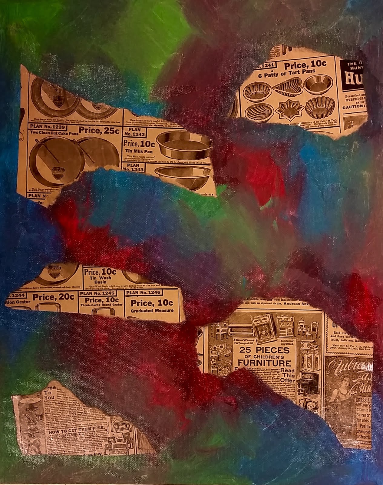 The Creative License A Mixed Media Process