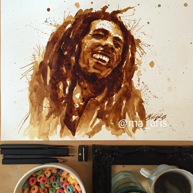 18-Bob-Marley-Maria-A-Aristidou-Pop-Culture-Painted-with-Coffee-www-designstack-co