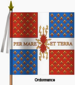 Compagnies Franches de la Marine Ordonnance Flag