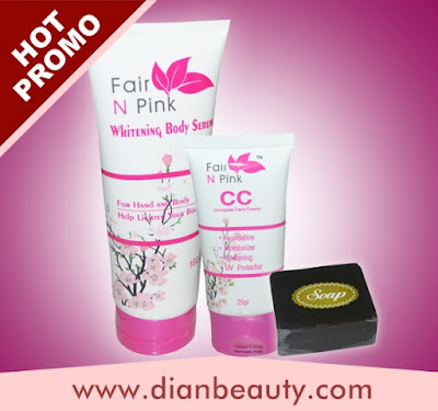 paket lengkap pemutih kulit fair n pink original paket lengkap pemutih kulit fair n pink original