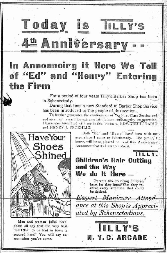 GremsDoolittle Library Collections Blog Barbers of Schenectady