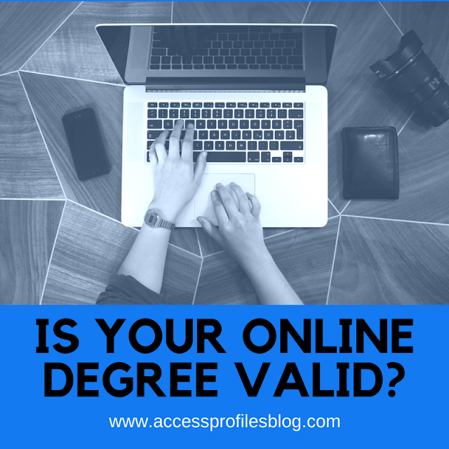 Access Profiles, Inc. Online Degrees What You need to Know Now!