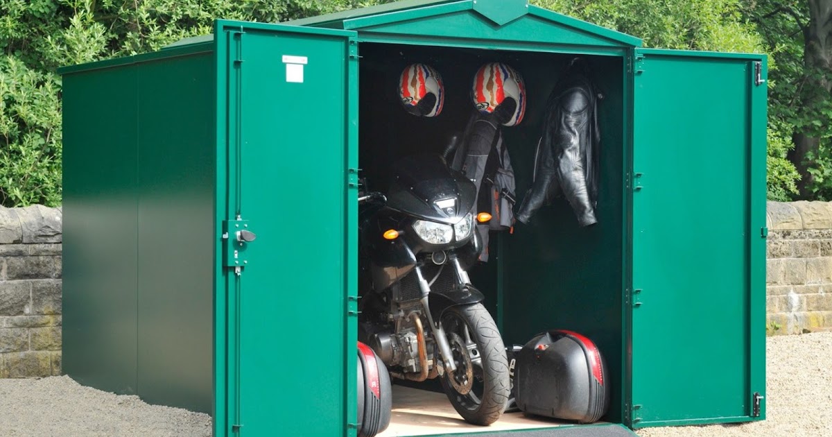 Motorcycle Storage Shed