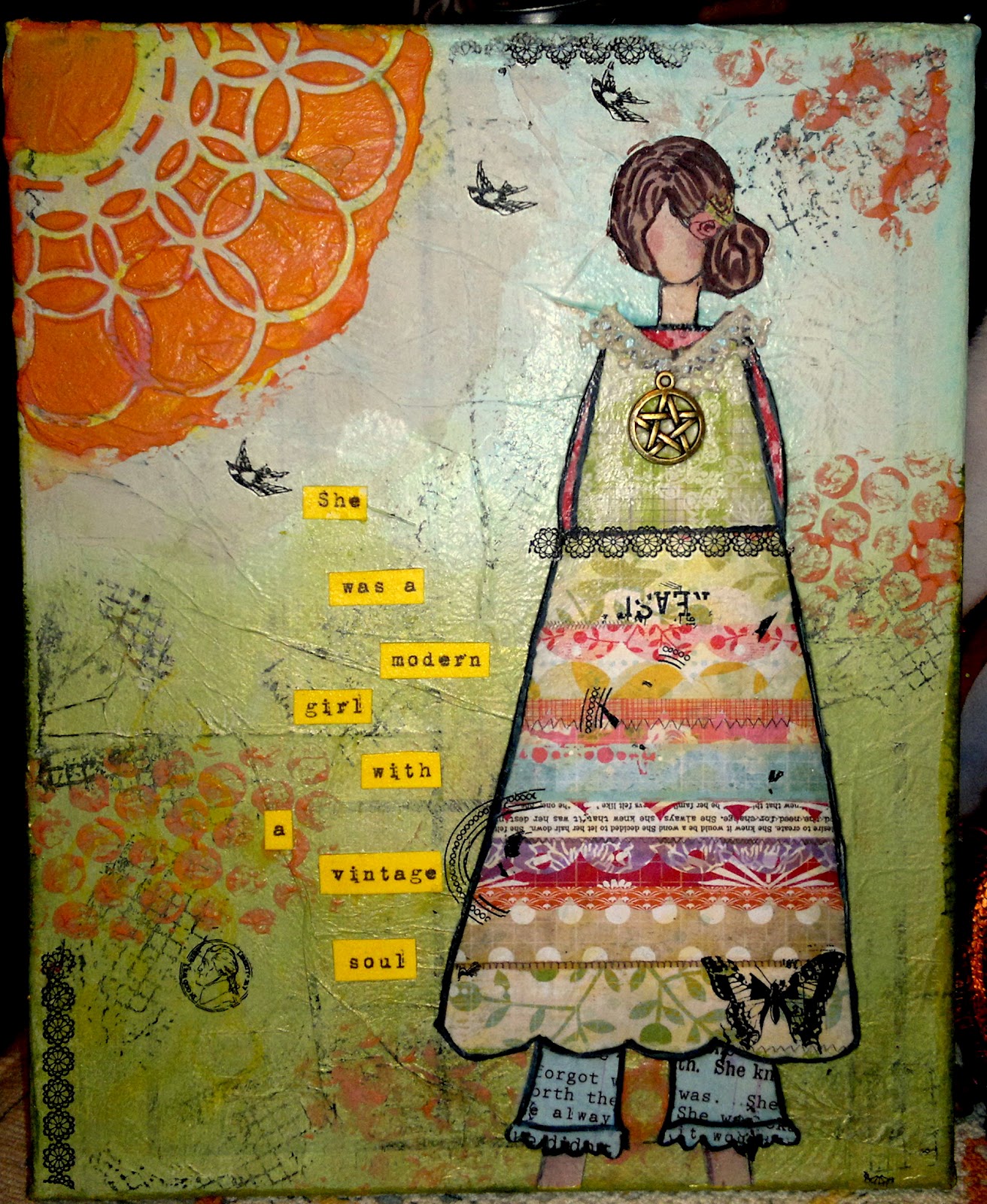 Full Moon Scrapping Christy Tomlinson She art on line course