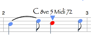 Music Visualization: Data-Driven Notation - Self-Aware SVG Notes