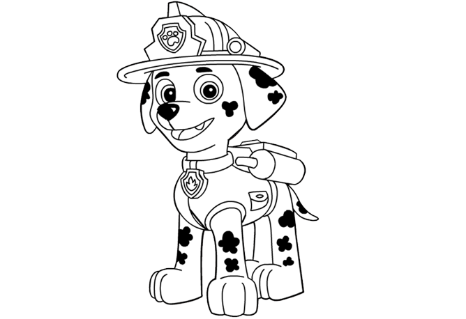 Kit 100 Desenhos Para Colorir E Pintar Patrulha Canina Paw Patrol - Folha  A4 Inteira! 1 Por Folha! - #0094