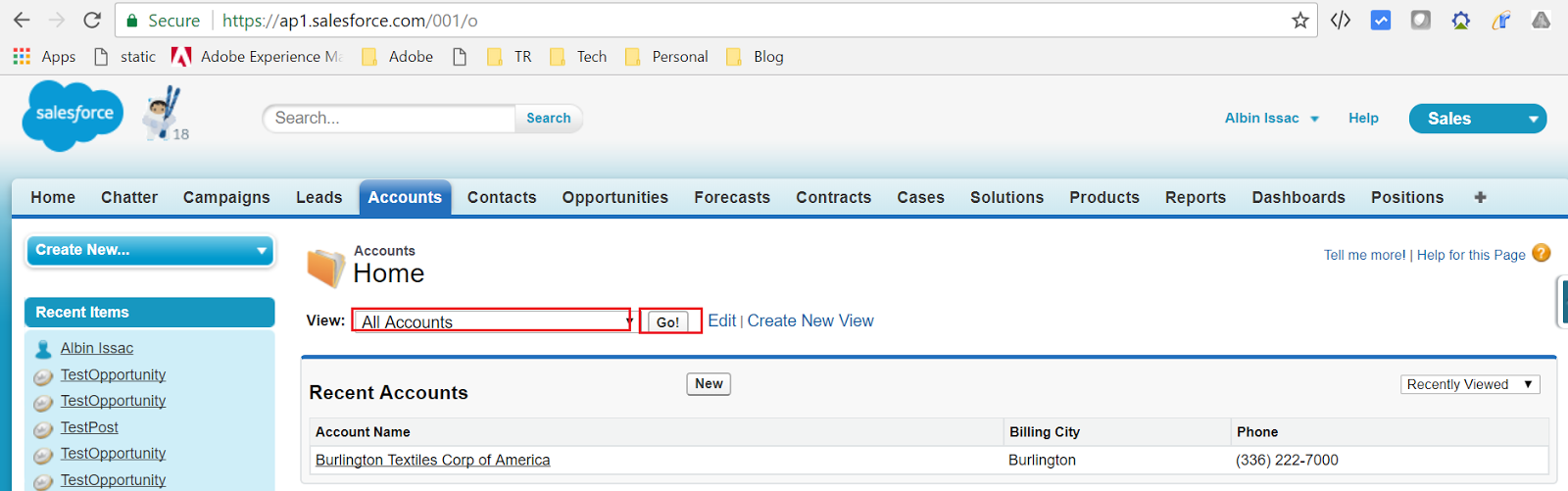 How to integrate with through Salesforce Adapter in