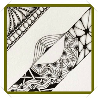 LonettA_Tangle-Mosaic-Project #13_2018_Single Tiles_Lisette