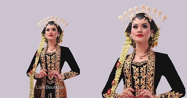 kebaya beludru
