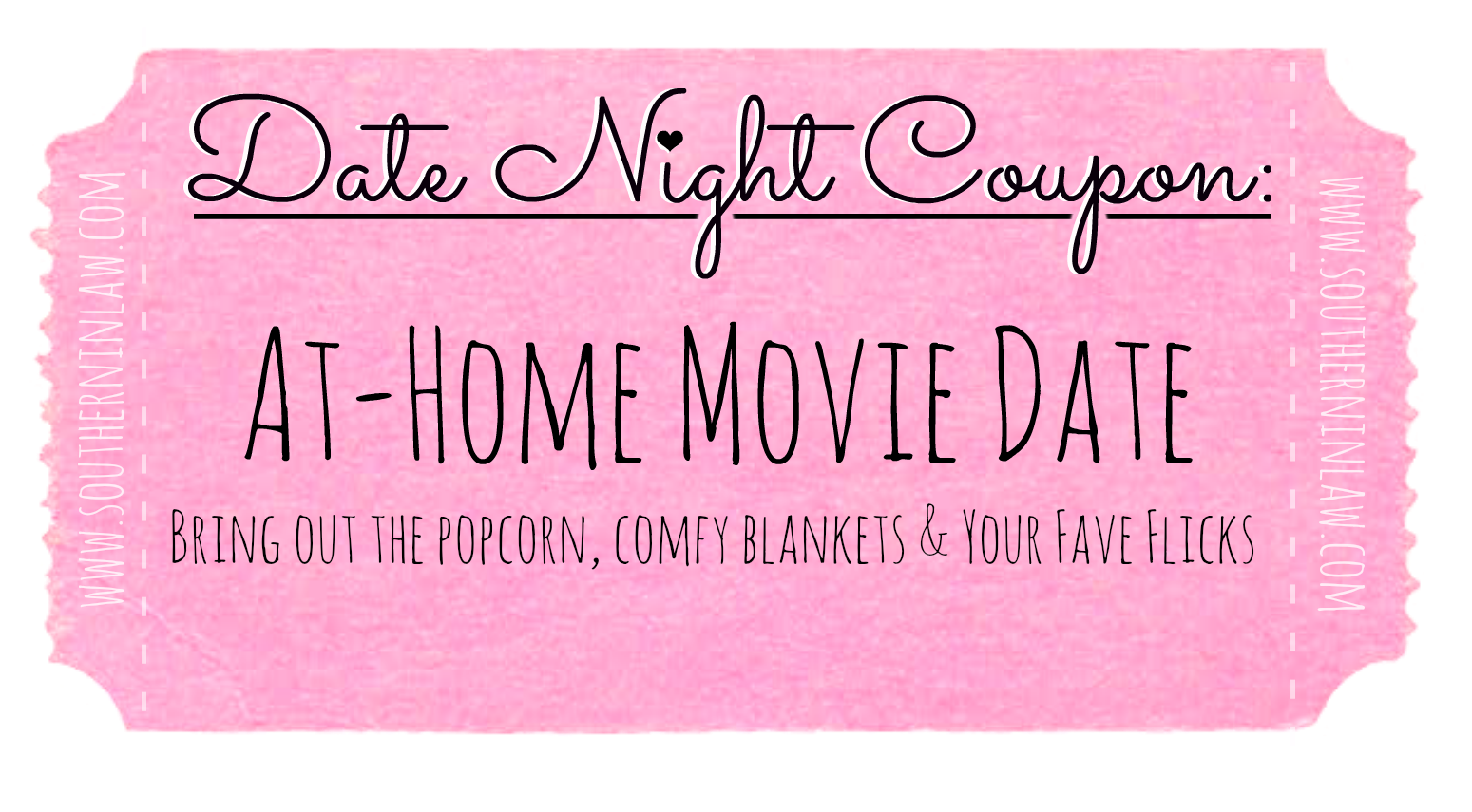Affordable Date Ideas - Cheap Date Ideas Coupons - Have a movie day at home