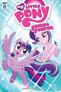 MLP Friends Forever #35 Comic by IDW Regular Cover by Tony Fleecs