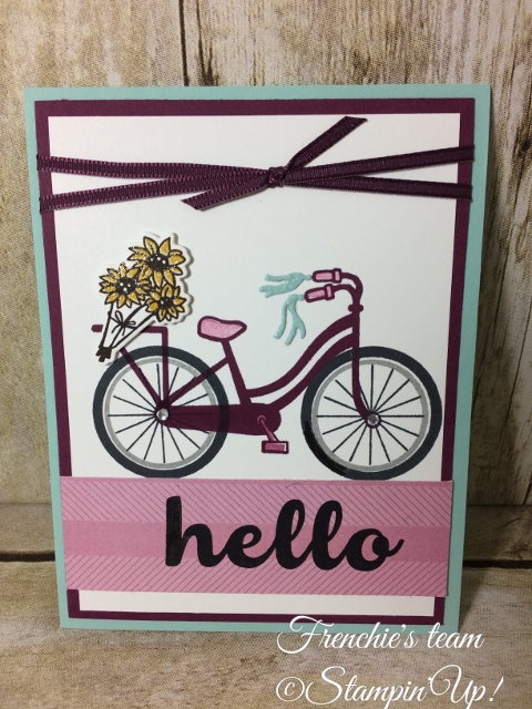 Bike Ride Stampin'Up!